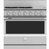 36" 4-Burner Dual Fuel Range With 12" Griddle (LP)