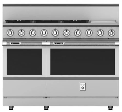 48" 5-Burner Dual Fuel Range With 12" Griddle (NG) - Image 5
