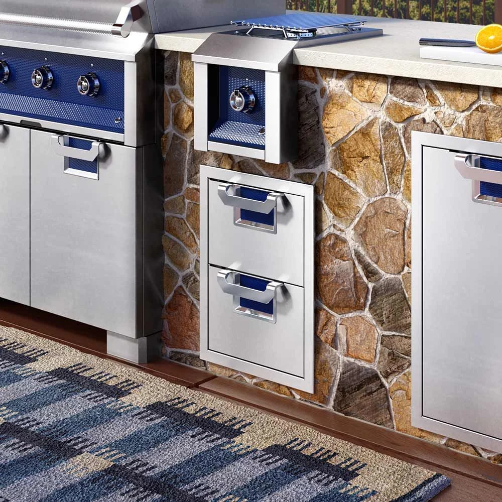 Aspire By Hestan AEDR16 Double Storage Drawers, 16-Inches - Image 4