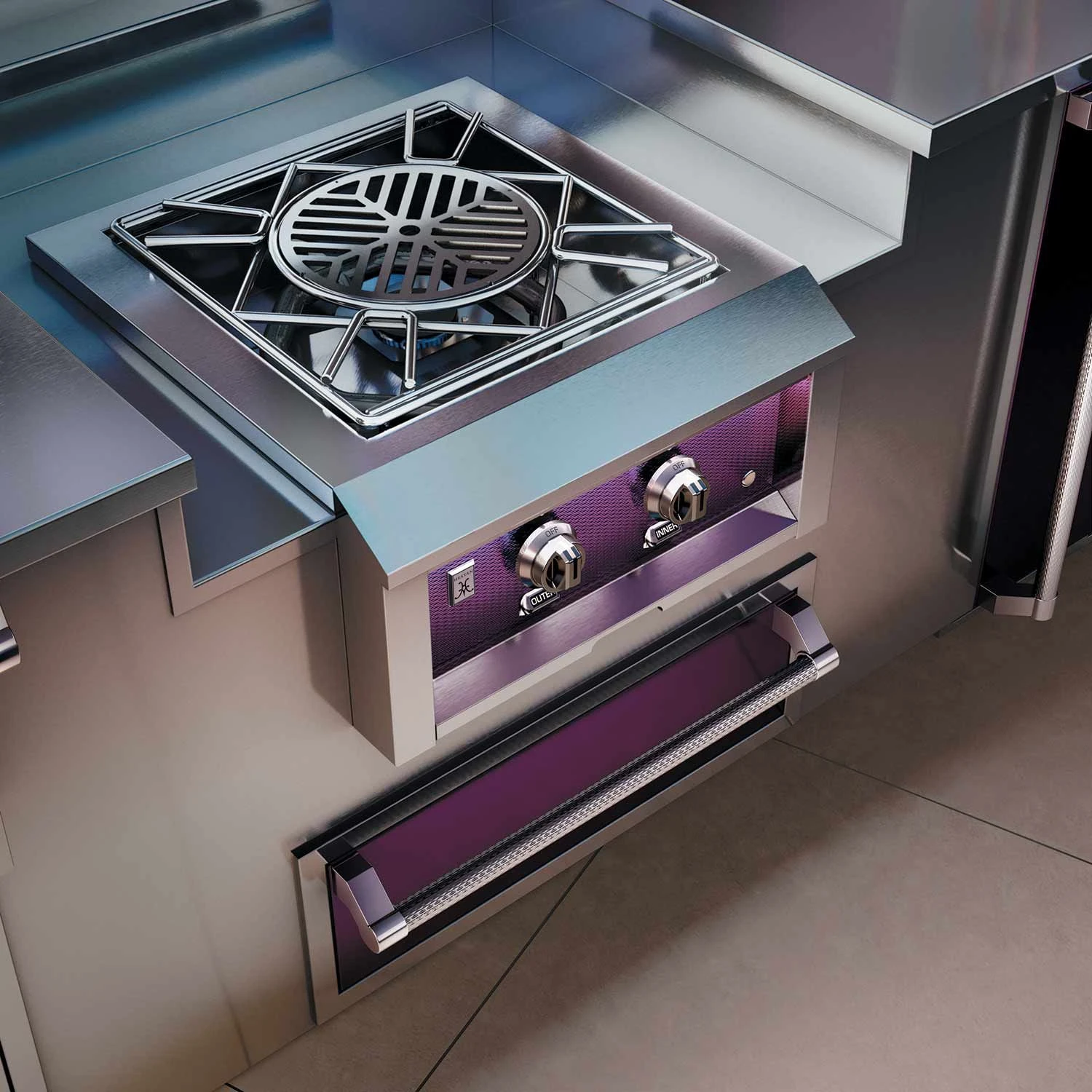 Hestan AGPB24 Built-In Power Burner - Image 3