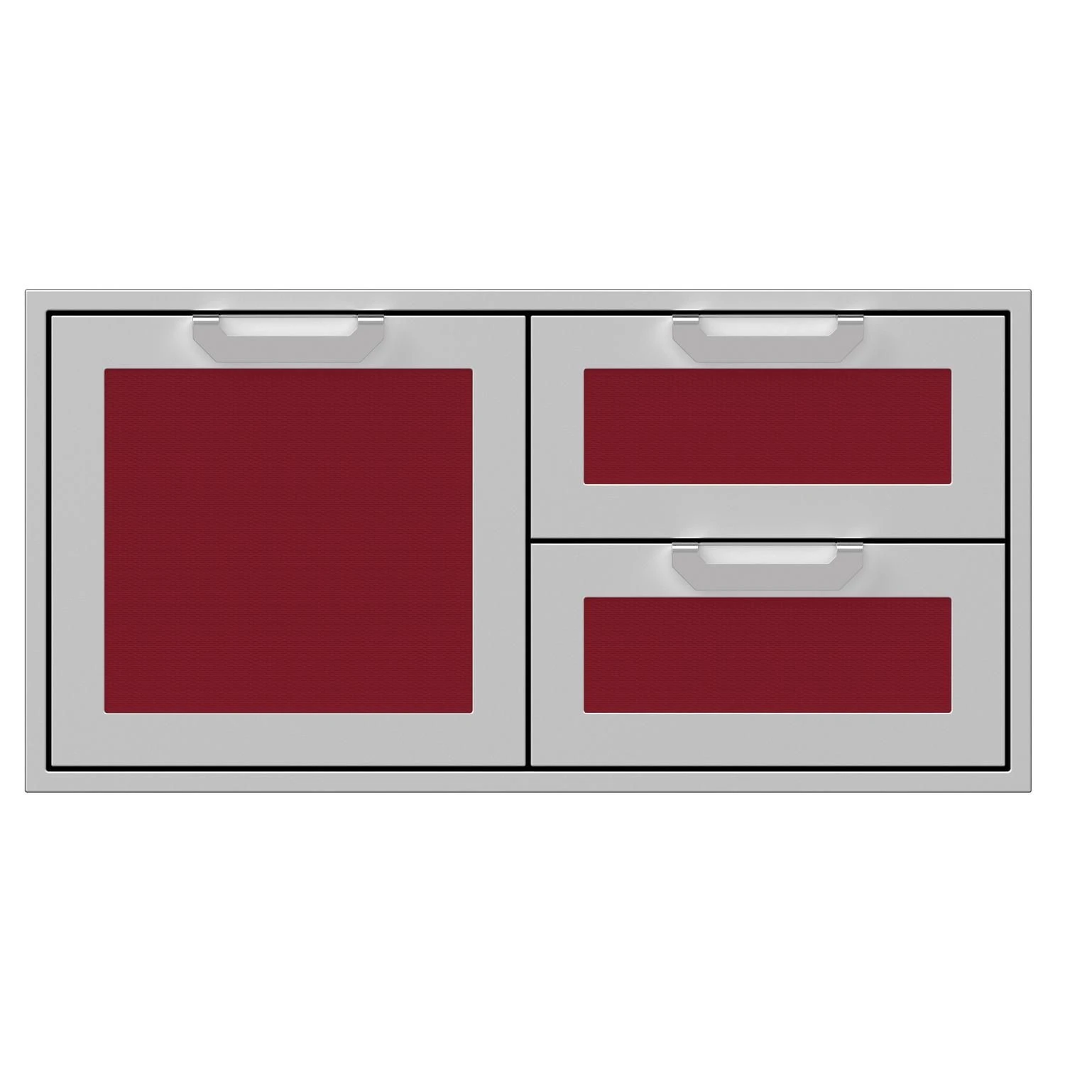 Hestan AGSDR42 Double Drawer And Storage Door Combo, 42-Inches