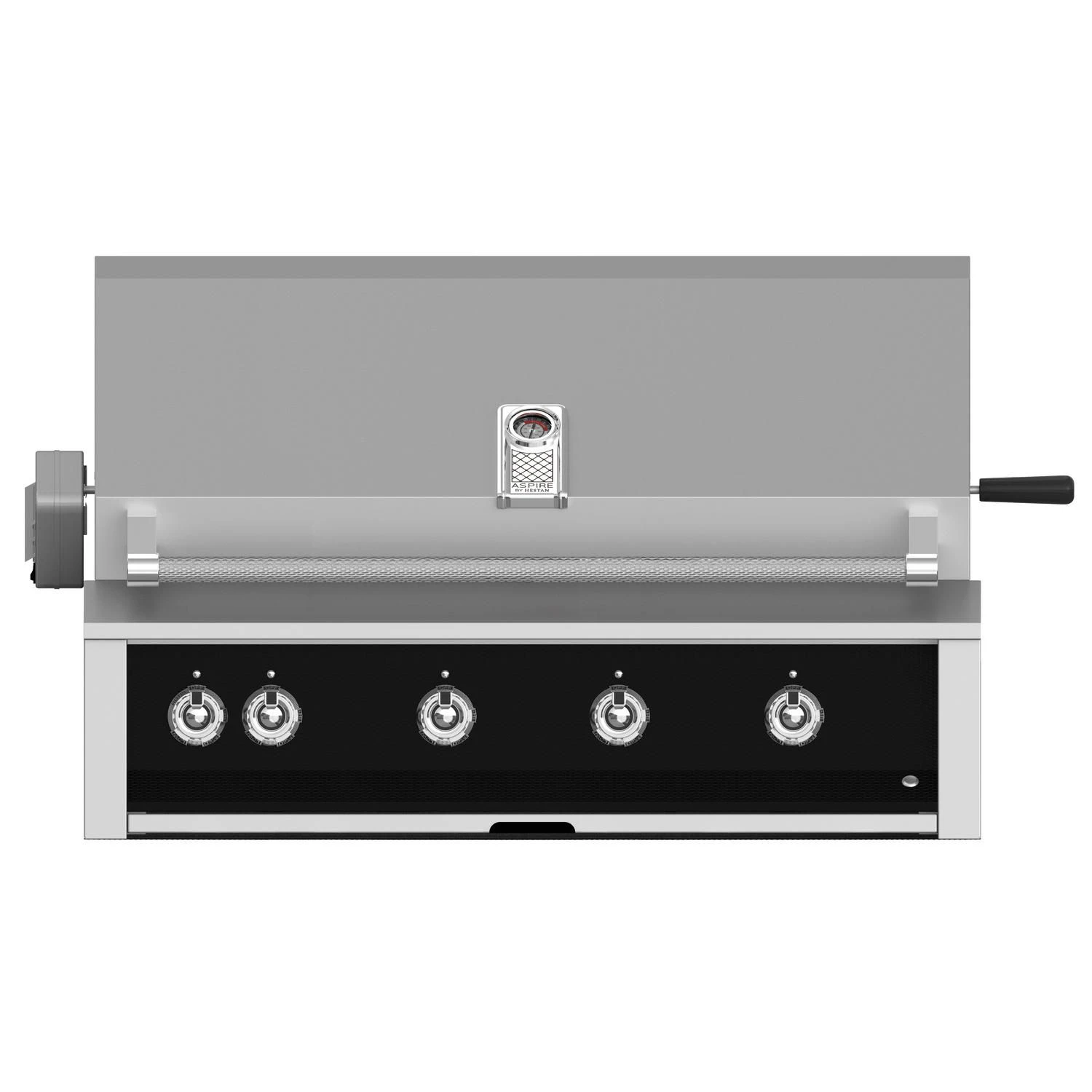 Aspire By Hestan 42-inch Built-In Grill With Rotisserie And U-Burner - Stealth - Black - Propane - EABR42-LP-BK