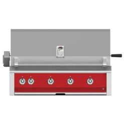 Aspire By Hestan 42-inch Built-In Grill With Rotisserie And U-Burner - Matador - Red - Natural Gas - EABR42-NG-RD