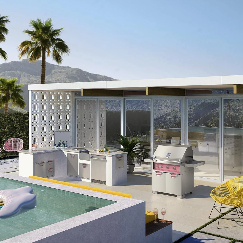 Aspire By Hestan ECD36 Double Door Grill Cart For 36-Inch Aspire Grill Head - Image 6