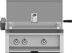 Aspire By Hestan 30-inch Built-In Gas BBQ Grill With Sear, Rotisserie And U-Burner-Stainless Steel - Steeletto - EMBR30-NG / EMBR30-LP