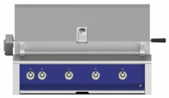 Aspire By Hestan 42-inch Built-In Grill With Sear, Rotisserie And U-Burner - Prince - Blue - Propane - EMBR42-LP-BU