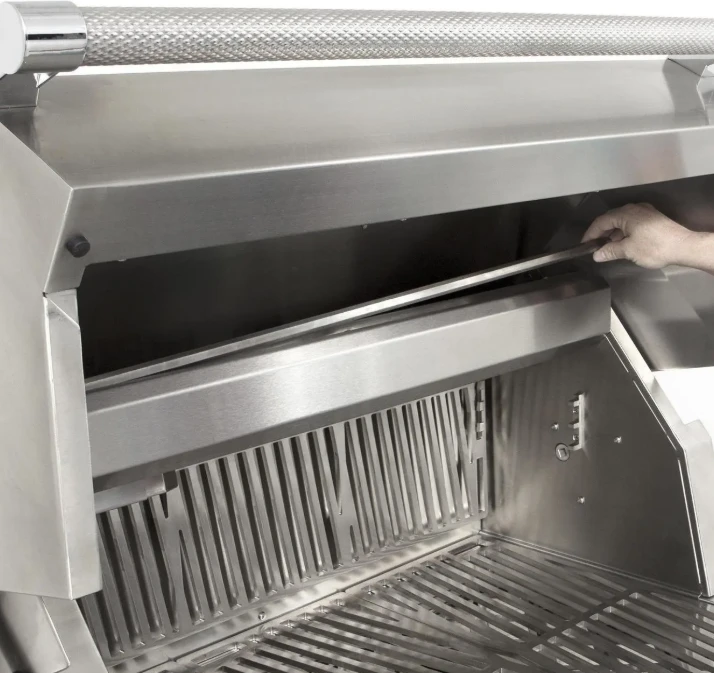 Hestan 42-inch Freestanding BBQ Grill With Trellis, Rotisserie, And Double Side Burners - GABR42CX2-NG / GABR42CX2-LP - Image 4