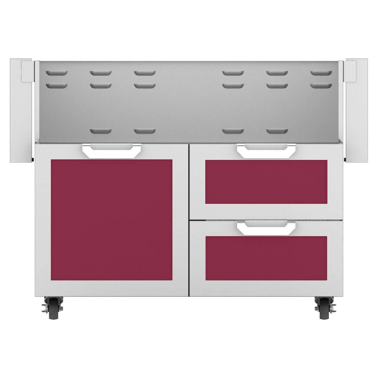 Hestan GCR42 Double Drawer And Door Cart, 42-Inches