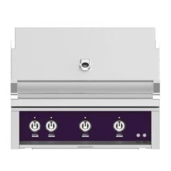 Hestan 36-inch Built-in Grill With Sear, And Rotisserie - Purple - Propane - GSBR36-LP-PP