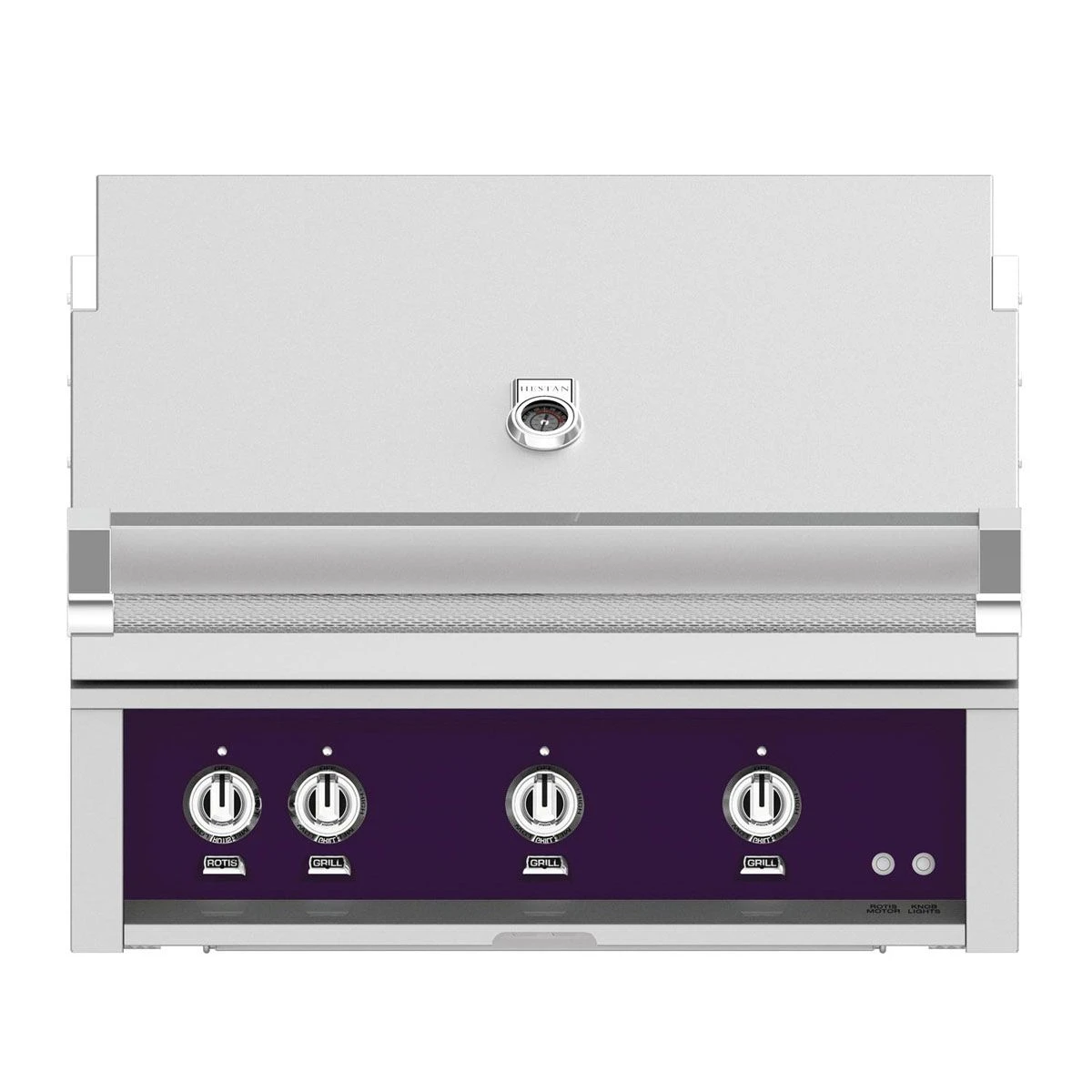 Hestan 36-inch Built-in Grill With Sear, And Rotisserie - Purple - Propane - GSBR36-LP-PP