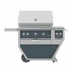 Hestan 36-inch Freestanding BBQ Grill With Sear, Rotisserie, And Double Side Burner - GSBR36CX2-NG / GSBR36CX2-LP