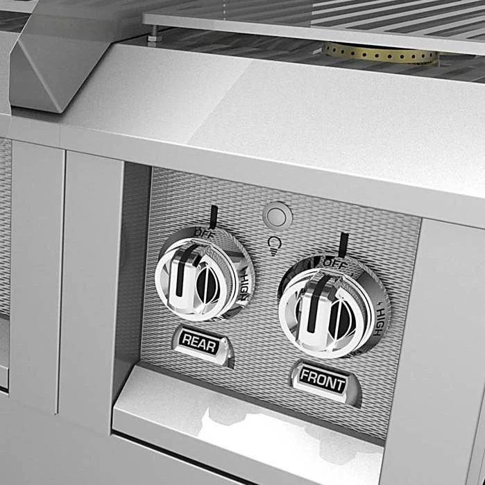 Hestan 36" Freestanding BBQ Grill With Sear, Rotisserie, And Double Side Burner - Turquoise - Natural Gas - GSBR36CX2-NG-TQ - Image 17