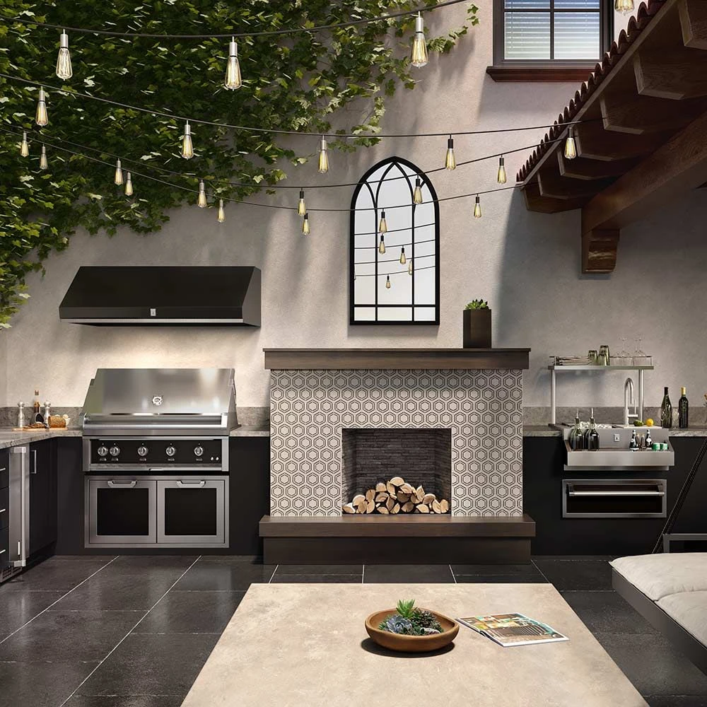 Hestan GVP48 Stainless Steel Outdoor Ventilation Hood, 48-Inch - Image 3