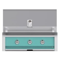 Aspire By Hestan 36" Built-In Grill With Sear And U-Burner - Natural Gas - Bora Turquoise - EMB36-NG-TQ