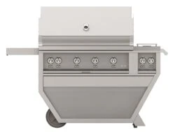 Hestan 42 Freestanding Grill With Trellis, Rotisserie, And Double Side Burners - Propane - GABR42CX2-LP